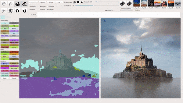 几个关键词就能出摄影大片，英伟达GauGAN上新2.0：将文本转图像