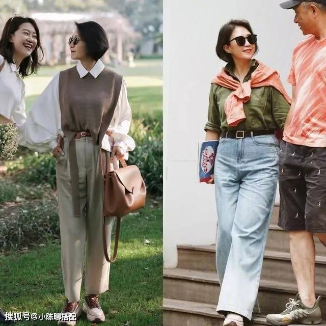 多花钱 50+女性冬季穿搭记住这2点,无需多花钱,就能体面又精致