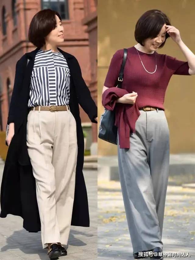 黑色 终于找到60岁妈妈的高级打扮，用“4款外套”打造年轻，照着穿很美