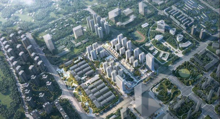 (行政学院tod鸟瞰图)