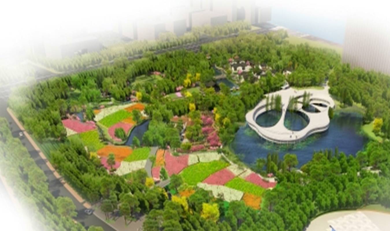  原创 义乌在建的一座公园，总占地面积129亩，估量2021年竣工
