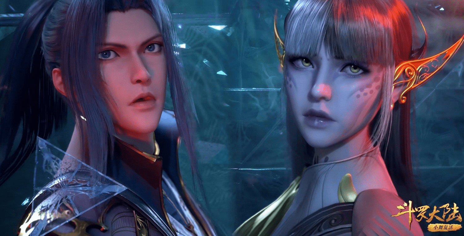 斗罗大陆唐三偷袭邪眸虎鲸小白身材走样连体衣之下小腹隆起