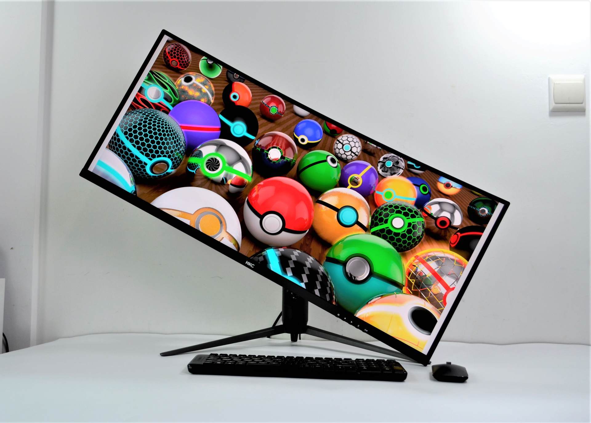 hkc tg34c3u显示器体验,34英寸带鱼屏 广色域,唤醒你的电竞激情