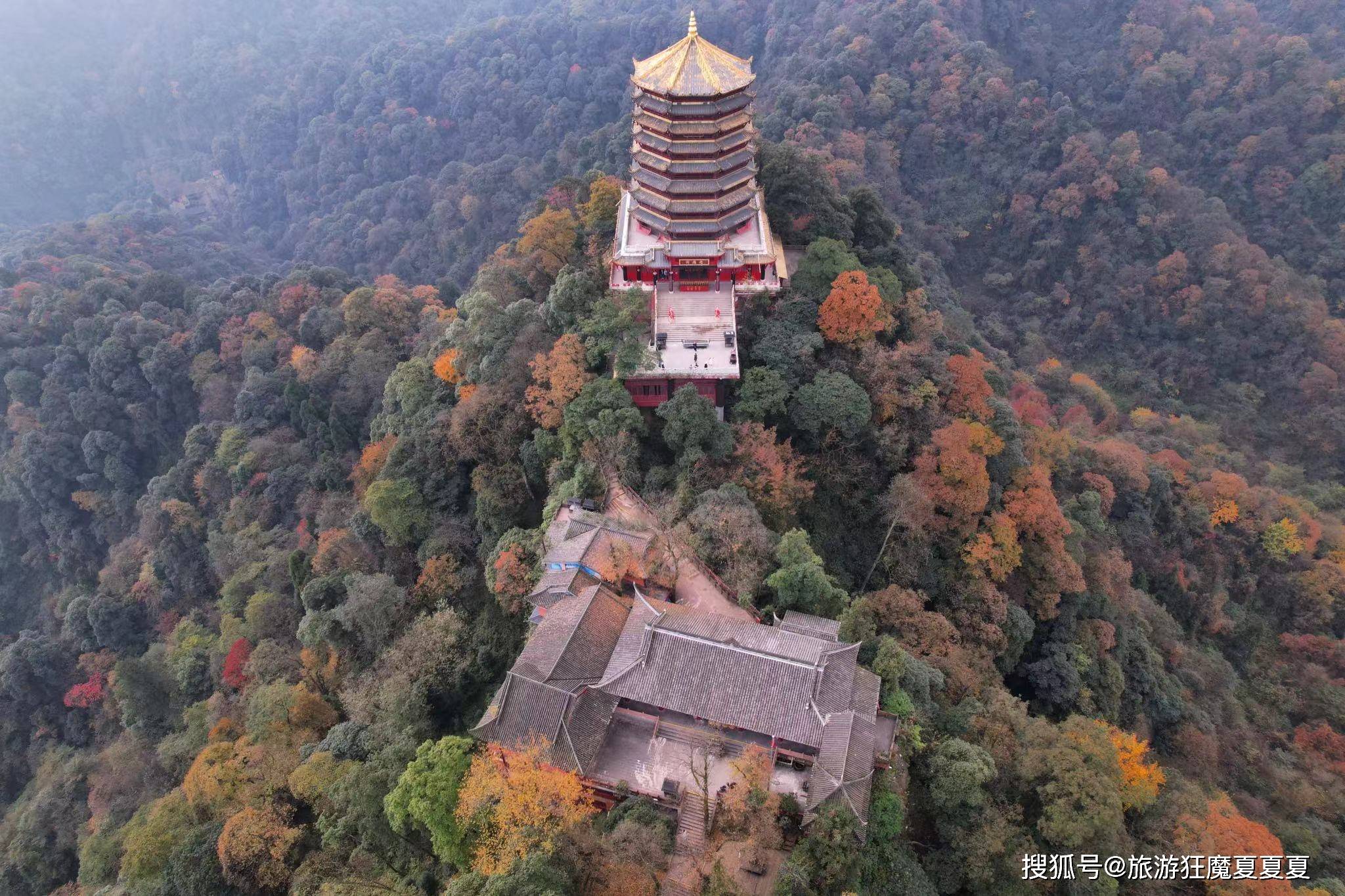 四大道教名山之青城山，前山问道后山度假，道观和民宿多不胜数