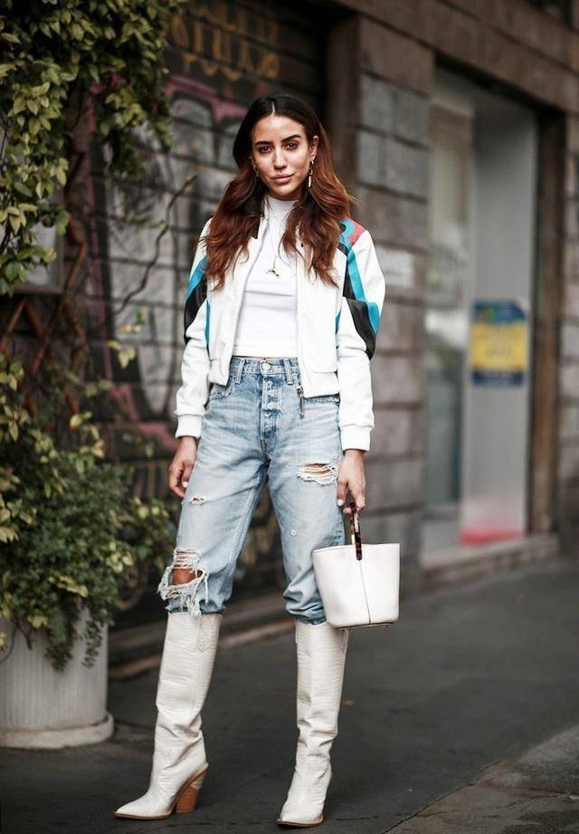 下装 马丁靴已经烂大街！这款“骑士靴”才是冬季新宠，轻松穿出御姐范