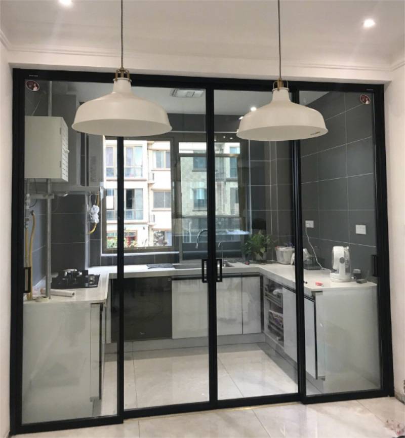 原创瓦瑟系统门窗指南极窄推拉门的出现让厨房更清洁