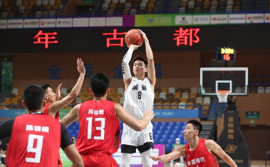 全運會u19男籃-孫浩欽25 5武子涵24分 廣東力克江蘇小組第一進四_盧鵬