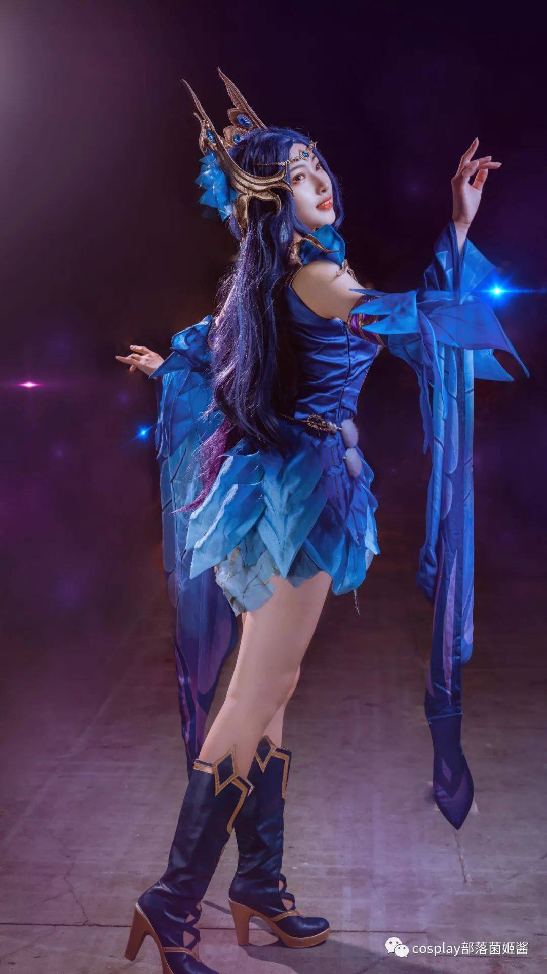 cos:王者荣耀貂蝉仲夏夜之梦cos正片@米粒_wb_青春_诗篇