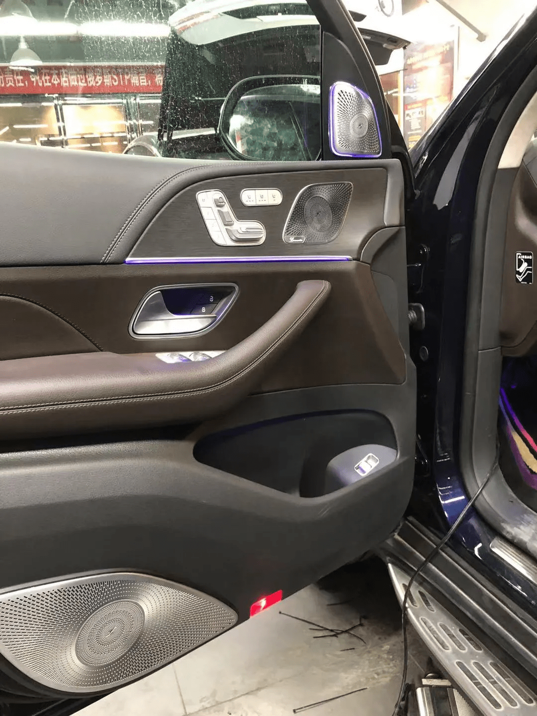 20款奔驰gle450改装大柏林之声音响