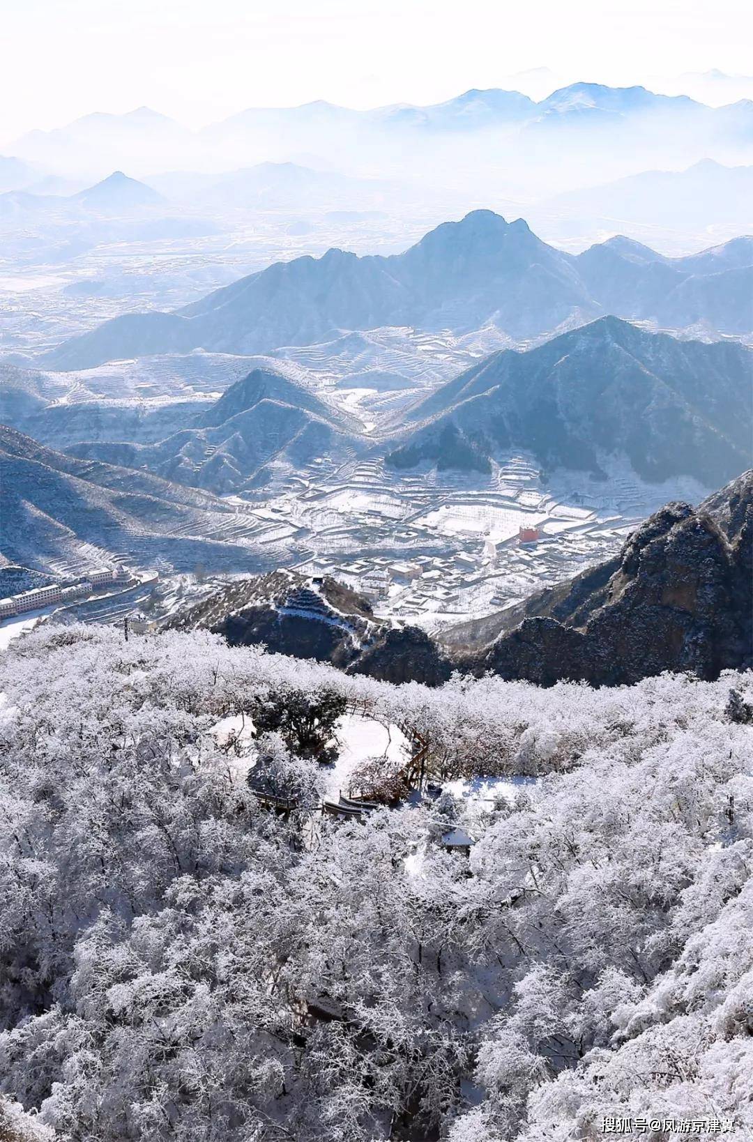 保定太行山区11月29日迎来降雪这些景区雪景美不胜收