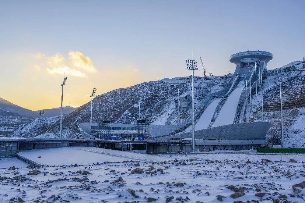 北京奥运滑雪场图片