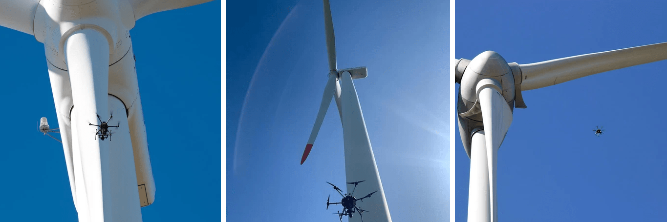 无人机解决方案让风力叶片涡轮机检测变得容易