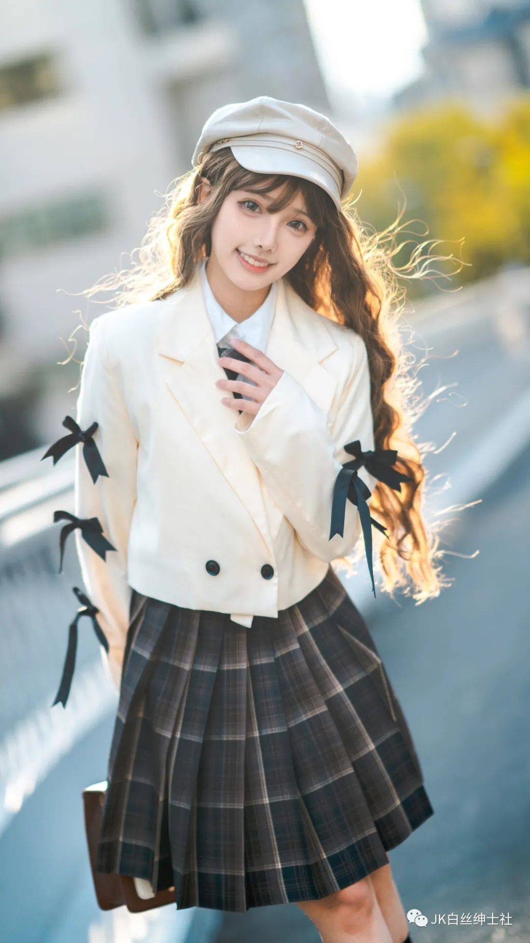 jk少女:明天放学一起回家嘛