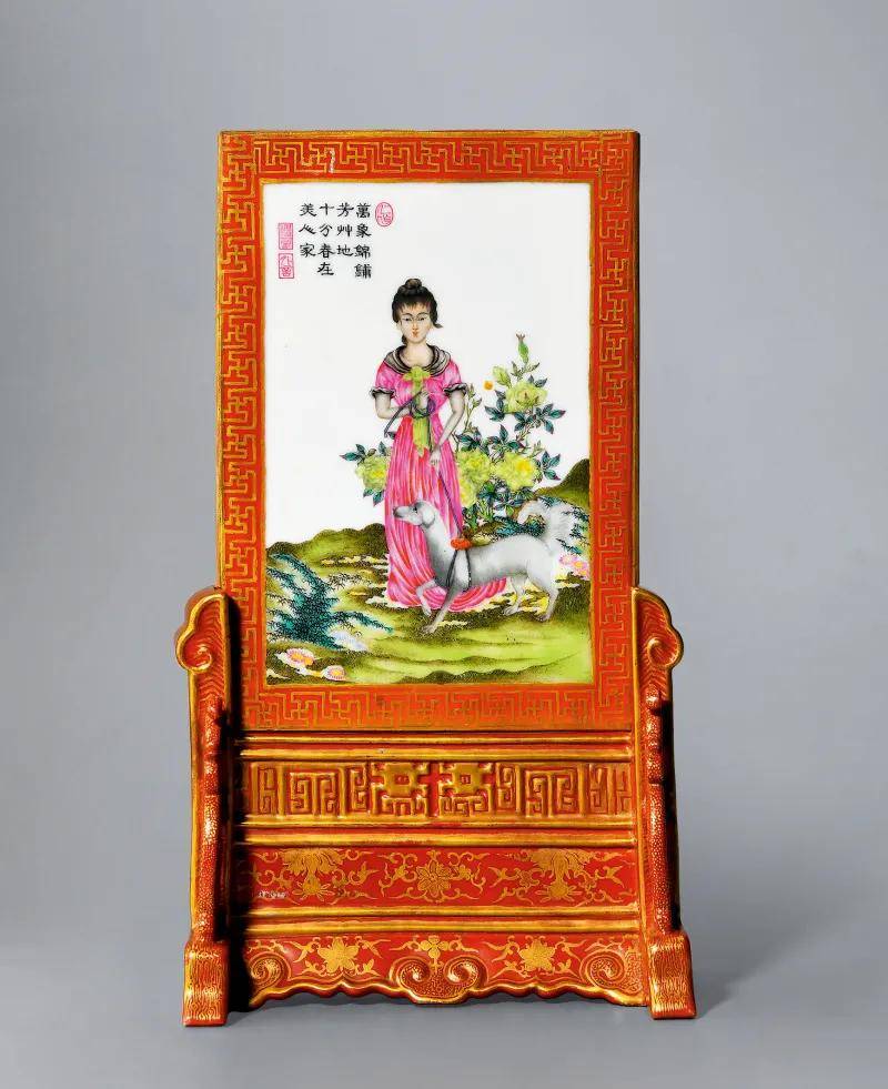 北京拍卖：近现代文人瓷专场粉彩珐琅彩精品导览_画面_何许人_高士