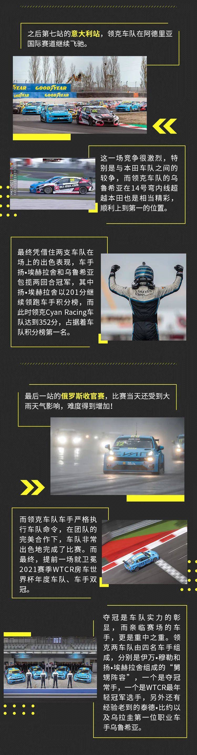 实力|WTCR三连冠！领克品牌让国人骄傲，用实力征战世界！