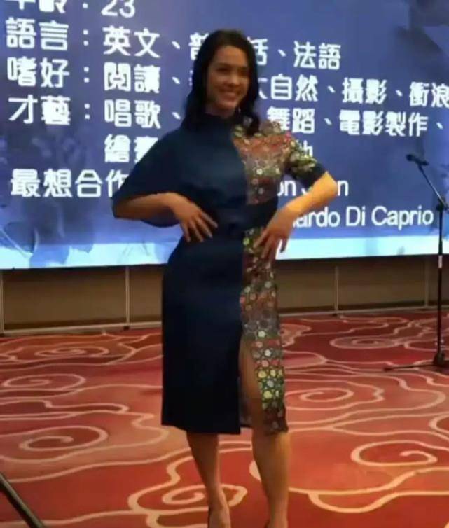 元素 钟丽缇大女儿夺得亚军太长脸！穿旗袍闪耀全场，气质颜值赶超妈妈