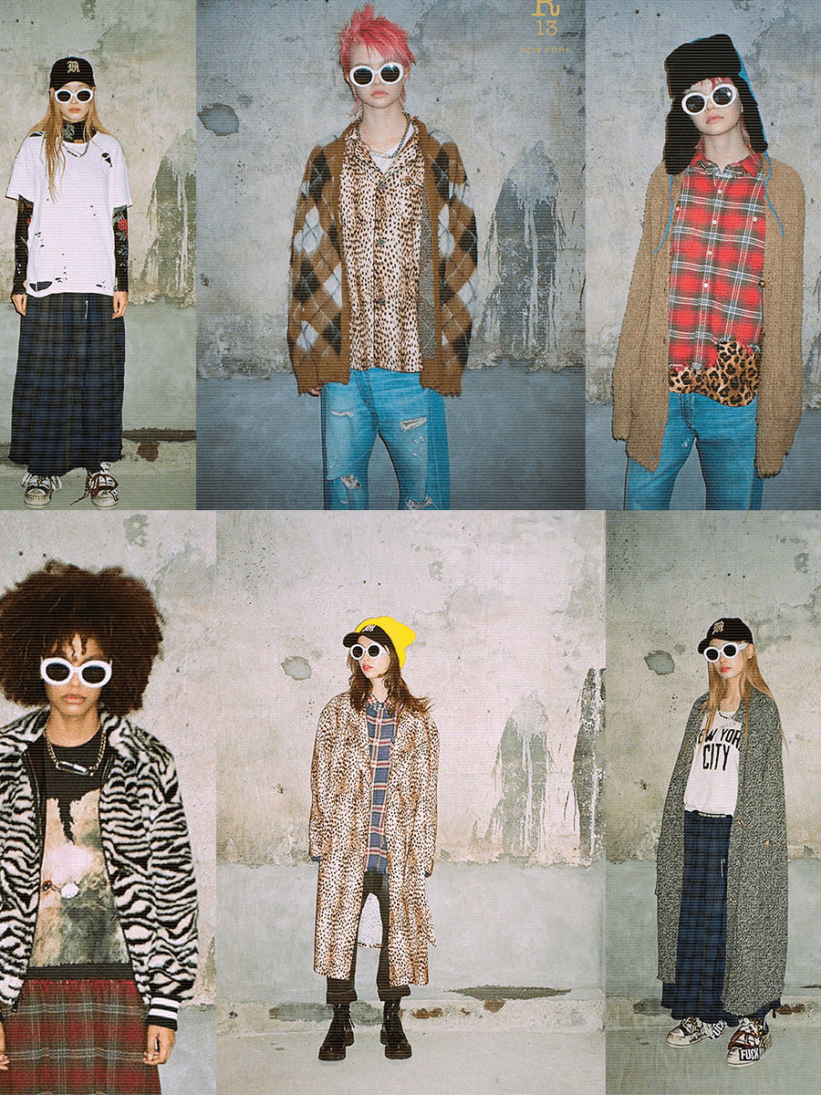 卫衣 r13 2021秋冬，怀旧的破败，懒散的远离