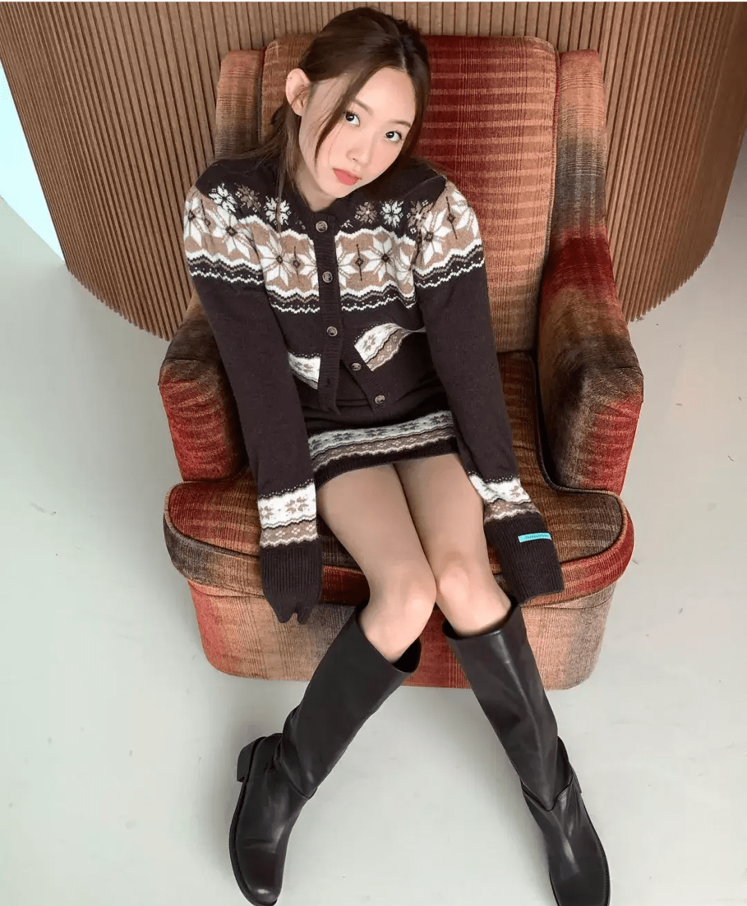 马海毛 冬天毛衣精选篇：25+的小姐姐复古毛衣好漂亮，是传统与简化结合