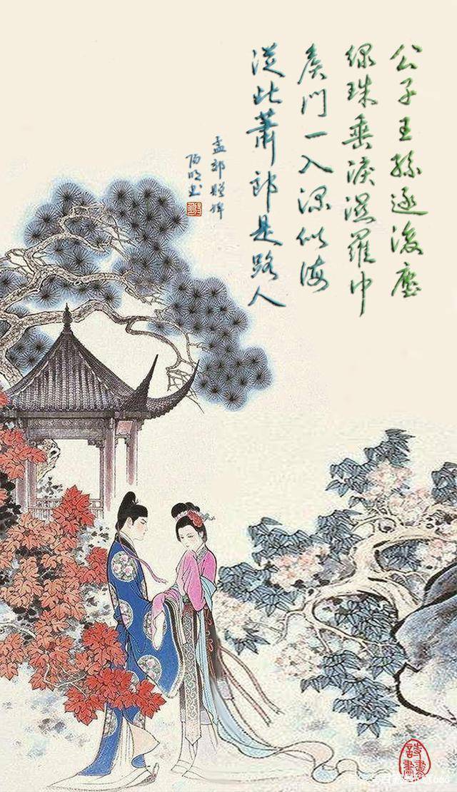 崔郊,崔护,崔颢,各自一首诗,一诗走红,传承千年_桃花_黄鹤楼_少女