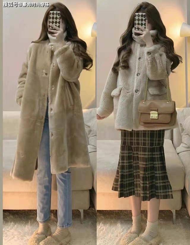 整体 冬季充满“女人味”的穿搭LOOK：学会这么穿，温柔动人又优雅