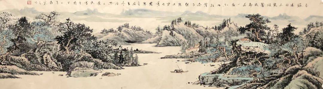 风景|展讯 | 山水风景 诗意境界——青州这场王海元书画展风景独好！