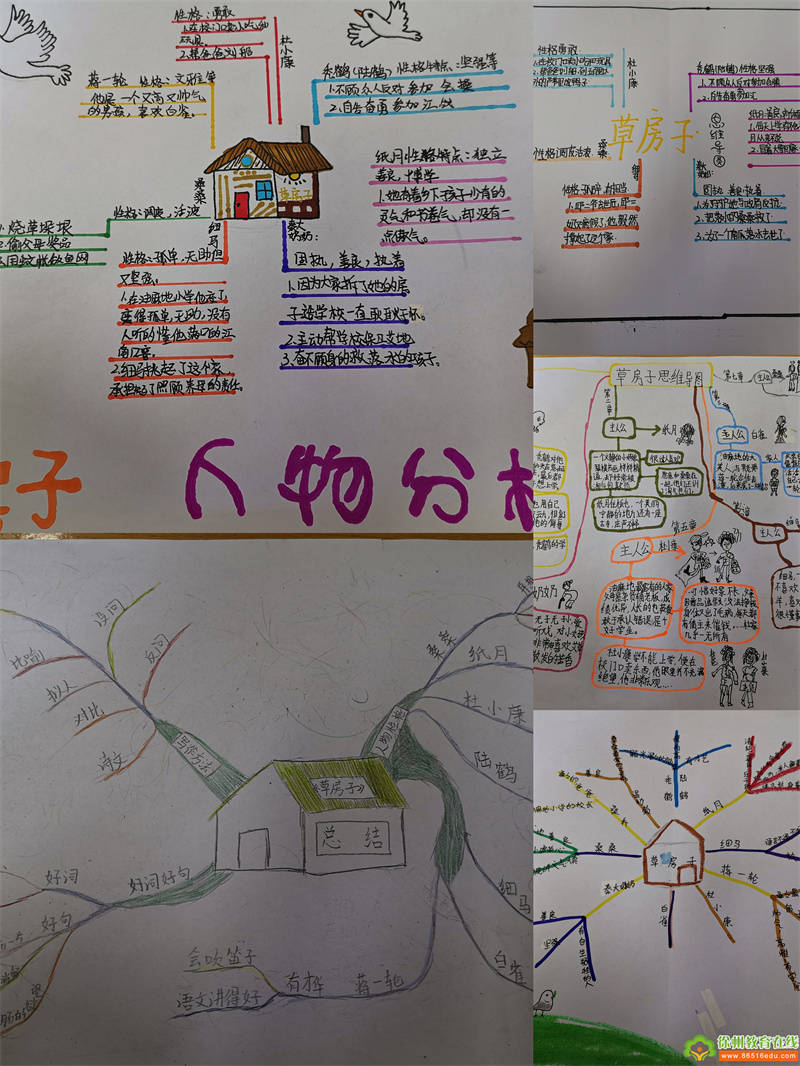 徐州市第三十六中附小五年级开展思维导图展示活动_内容_王珊珊_附属