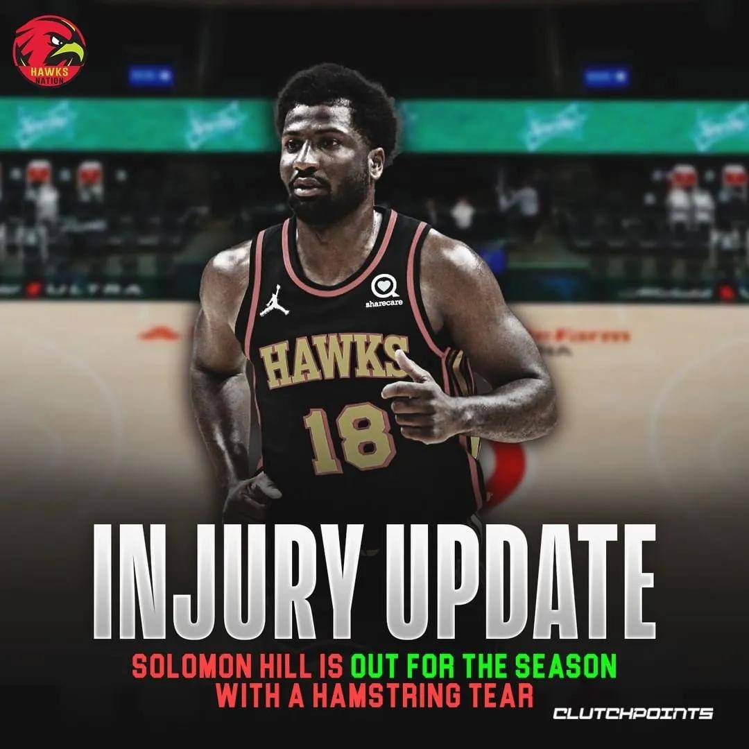 希尔|肌腱撕裂！赛季报销！他的NBA生涯可能要结束了