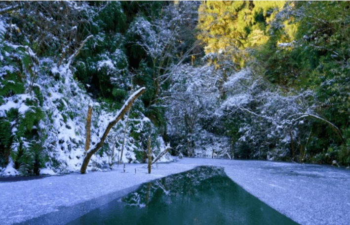 晋网红 这个冬天,把眉山穿在身上,谁看谁心动~