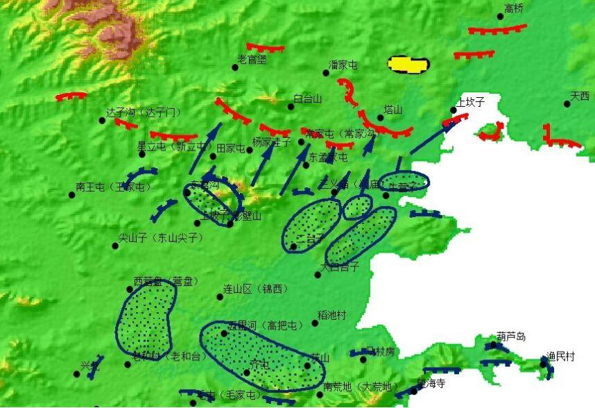 辽宁塔山地理位置地图图片