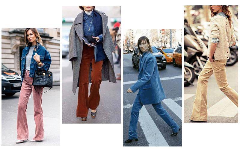 灯芯绒 不要再穿阔腿裤和小黑裤了，今冬这条裤子最流行！保暖显瘦真好穿