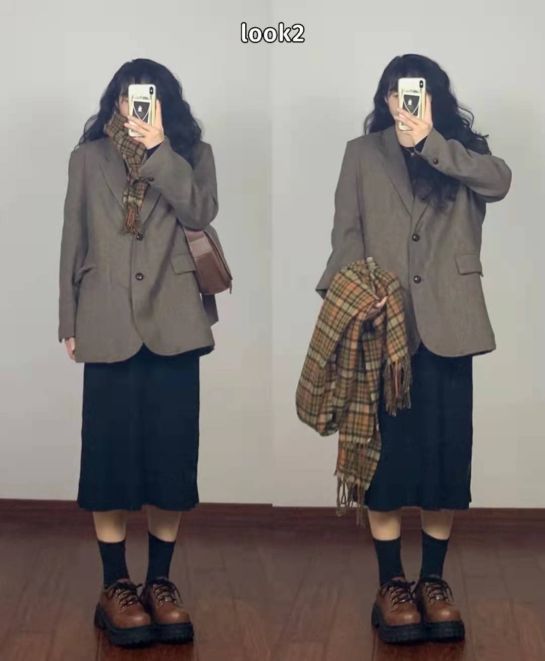 显得 冬季穿半身裙更惊艳，5种半身裙搭配方式，优雅且时髦