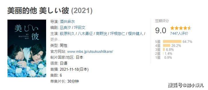 什么|日本双男主剧《美丽的他》持续升温，20多天吸引近10万粉丝