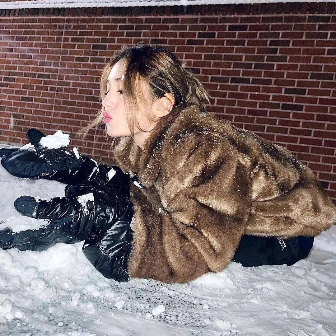 经典 有种逆袭叫吴宣仪穿棉服!本以为会土到炸…结果竟然有点好看!