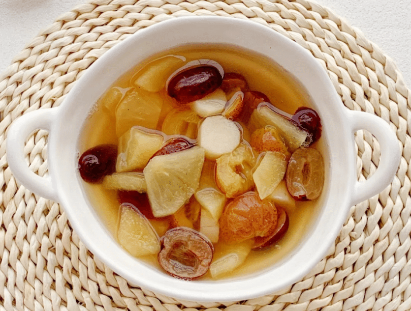 苹果山楂山药红枣汤作法与步骤小孩子开胃营养滋补