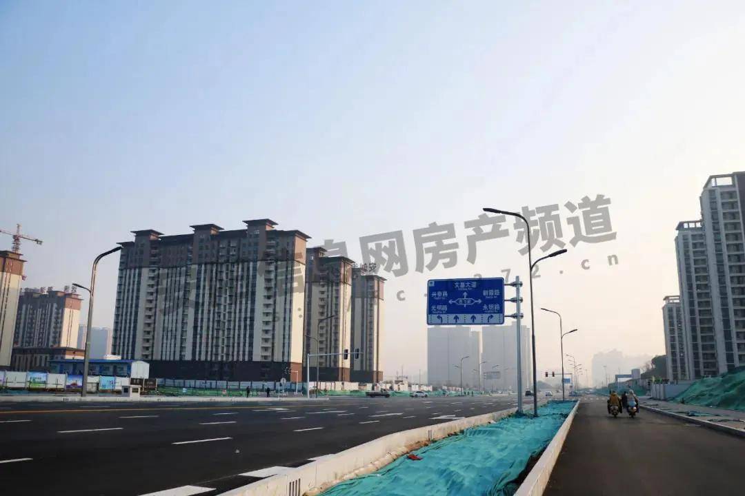 安阳市朝阳路(文明大道—文昌大道>生态环境岳飞街环岛建成后