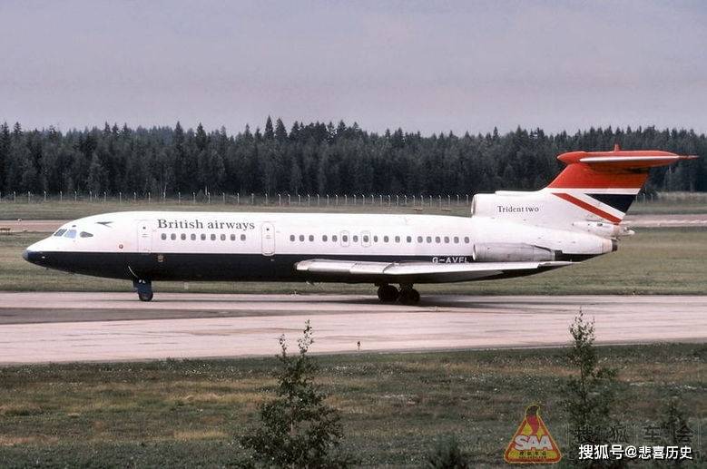 三叉戟客机 三叉戟客机采用半硬壳式机身,全金属(铝合金)蒙皮.