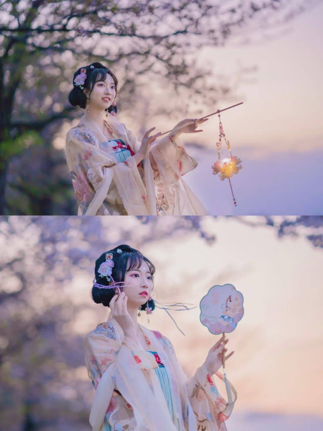 摄影汉服小仙女： 亦知终是有晴时