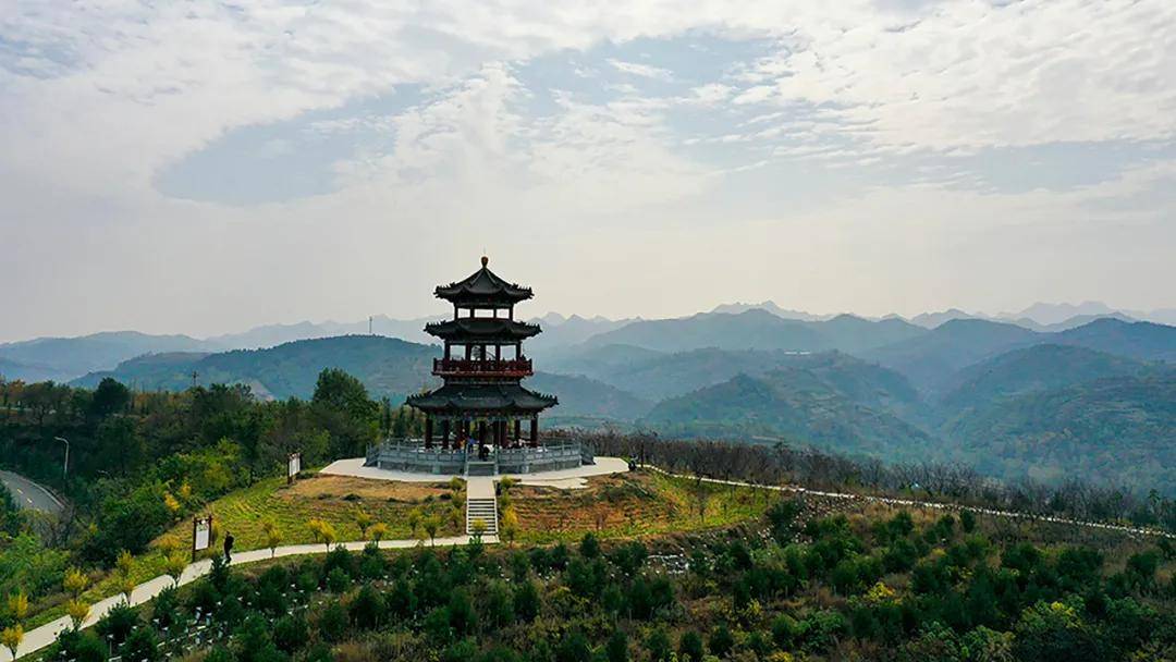 冷空气雨夹雪嵩县这个公园俯瞰县城遥望陆浑景美还免费