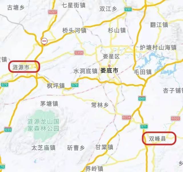 娄底市有望步入3区时代涟源市以及双峰县将是设区对象
