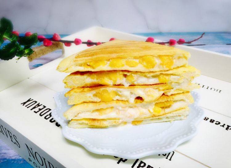 时间|低脂不怕胖，咬一口会爆浆的酸奶吐司，超级美味的营养早餐