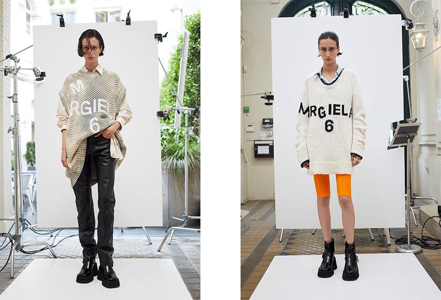 系列 MM6 Maison Margiela 2022度假系列，对时尚乐趣的享受，混乱的杂糅