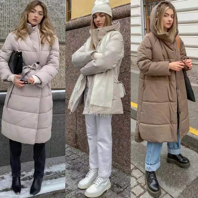 一身 羽绒服不仅能搭裙子！“羽绒服+裤子”，更保暖时尚