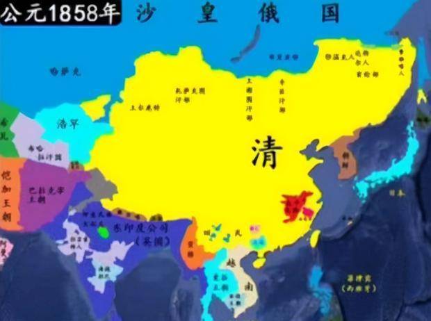 原創太平天國給清朝造成多大的損失60萬平方公里土地丟失