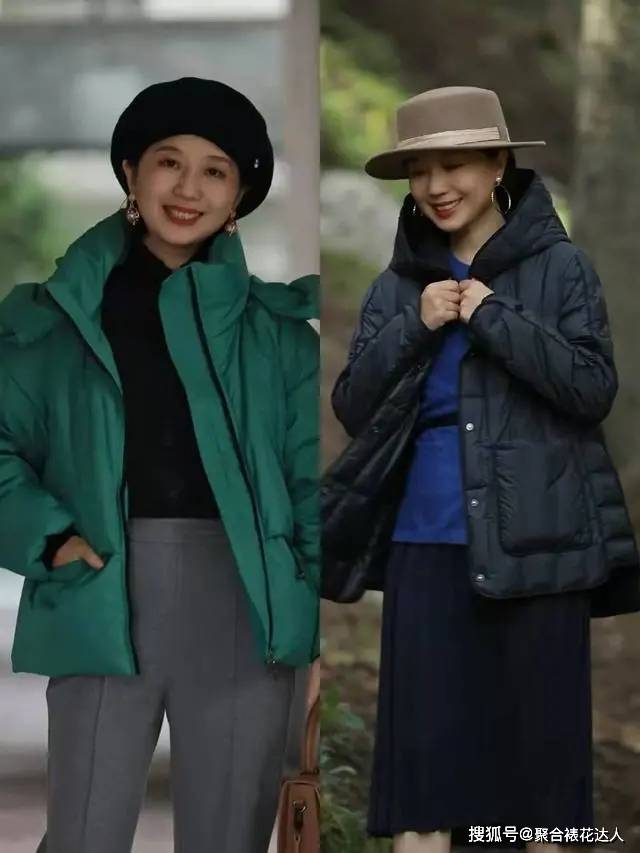 黑色 羽绒服、大衣过时了，今年真正流行“面包服”！50、60岁减龄气质