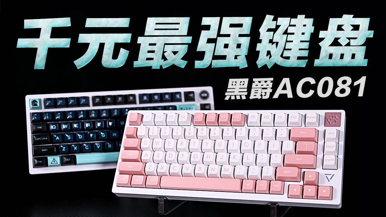 千元最强键盘黑爵ac081调校分享