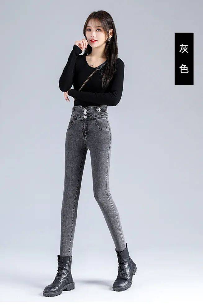 显高 “小白鞋”失宠了！现在流行“裤子＋短靴”，时髦又显高！