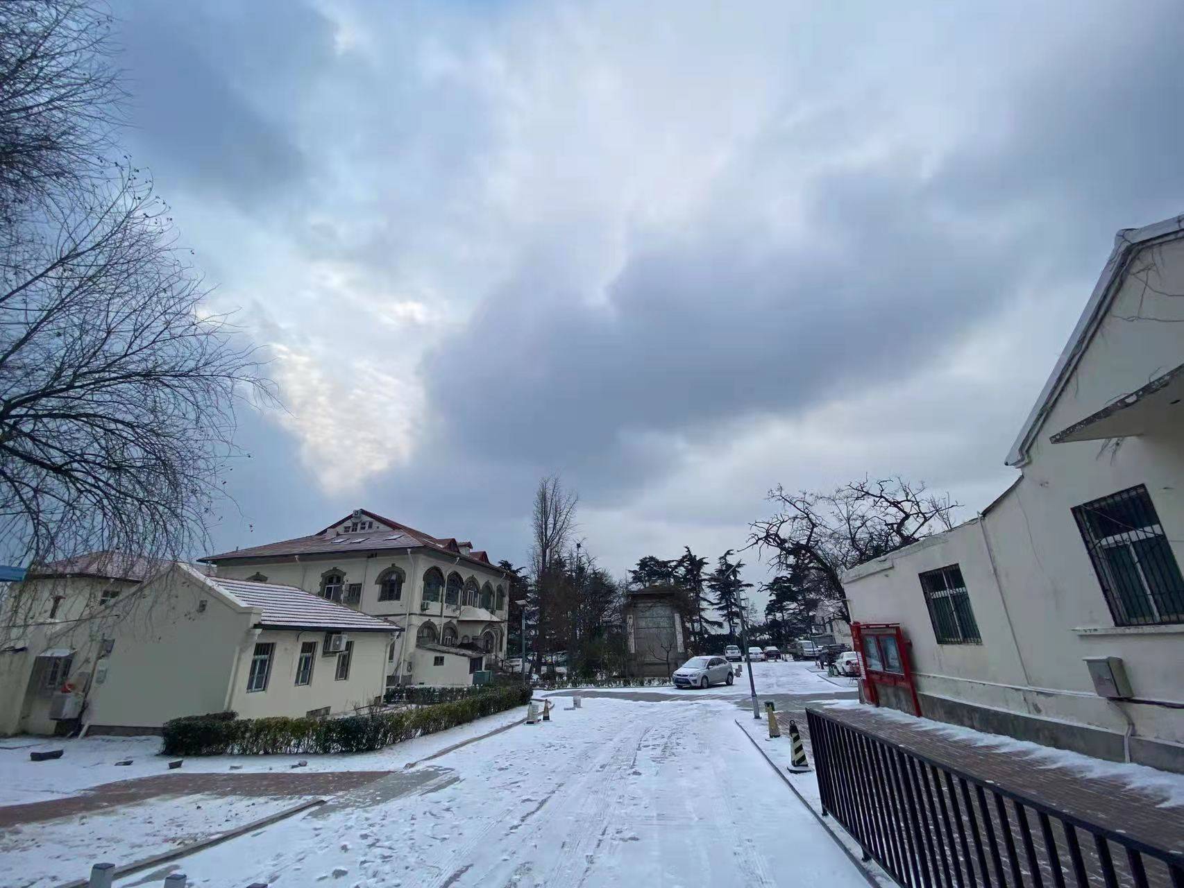 黄岛|撒盐空中差可拟｜2021青岛初雪，快来欣赏各区雪景～