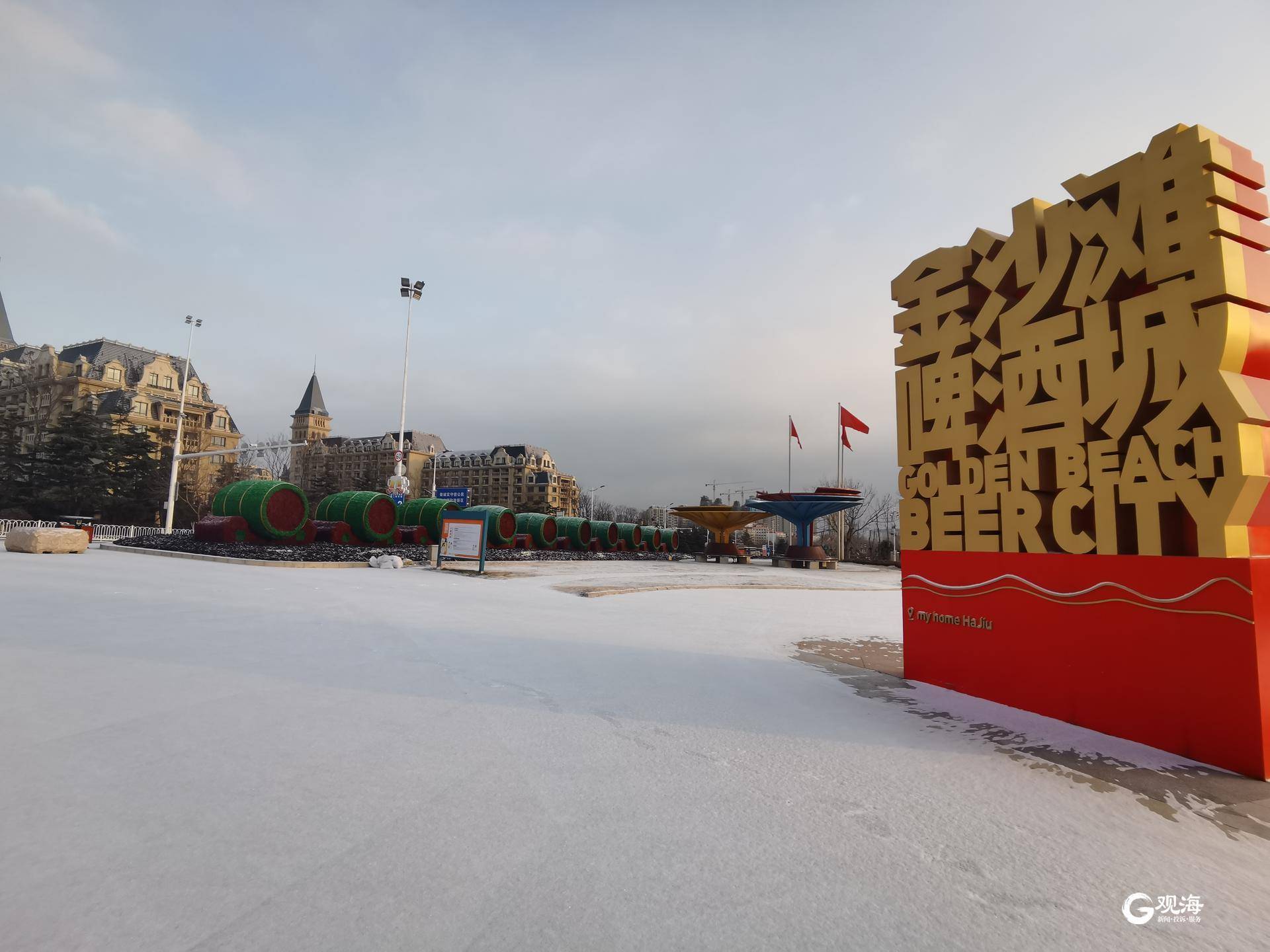 雪景|雪后青岛：雪中景、雪中忙、雪中情、雪中乐……集全了