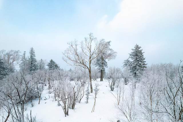 滑雪|冬季东北航拍，吉林北大湖滑雪度假区，冰天雪地梦幻得不敢相信