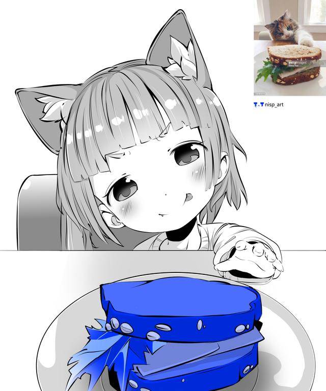 当猫咪变身美少女,网友怒吼:要是猫咪都长这样,我还要啥女友_猫娘